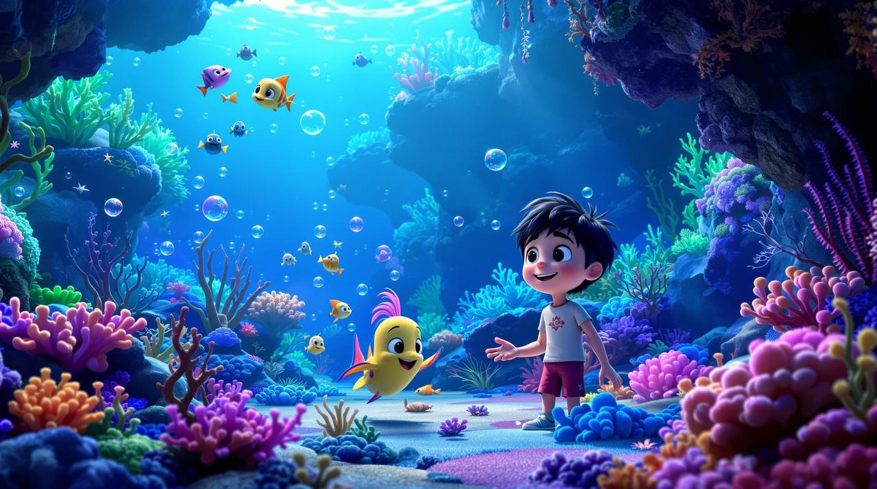 91网站新作《深海奇缘》定档暑期，预告片全网播放量破亿